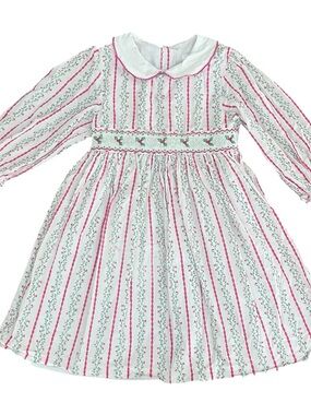 hope and henry holiday dress Organic Pleated Party Dress 4 / Red Holiday Plaid